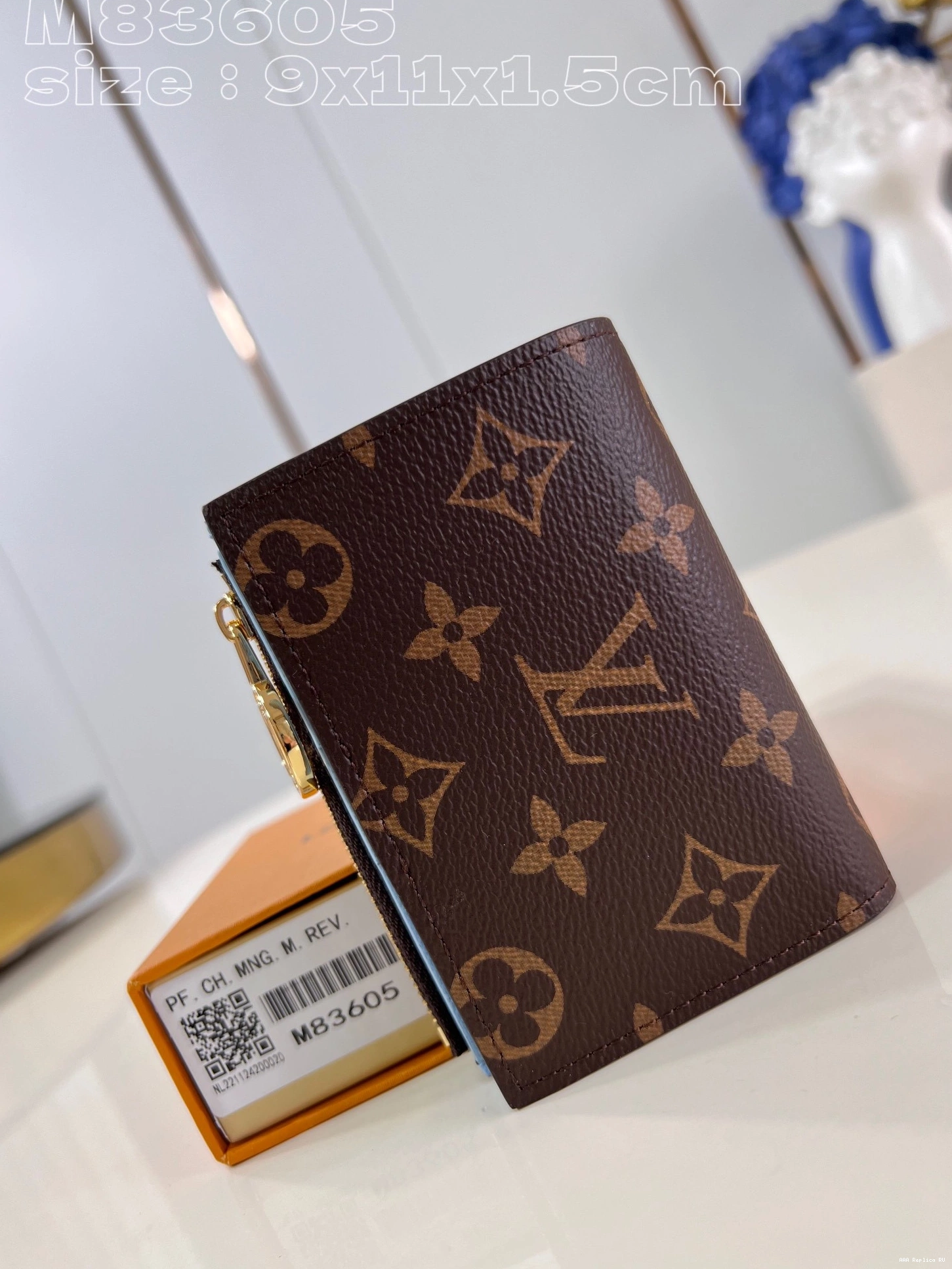 Aaa replica ru 9*11.5*1.5CM Lisa - Wallet VUITTON LOUIS 0817